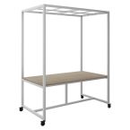 Vergadertafel en kantinetafel DRIVE 160 cm breed en 75 cm hoog