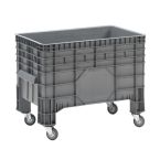 Groot volume bak 200 liter op wielen