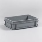 E-line bak 10 liter, agaatgrijs, 400x300x120 met gesloten grepen