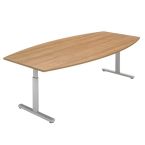 Start Pintado vergadertafel tonvorm met Havanna blad
