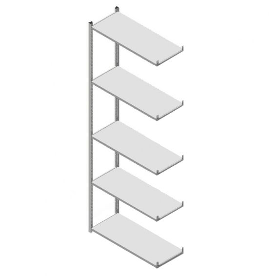 GS3 legbordstelling 5 etages -aanbouwsectie