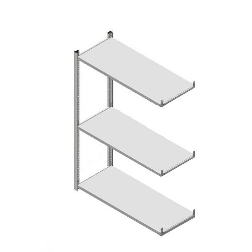 GS3 legbordstelling - 3 etages - 2000x300x1000 mm