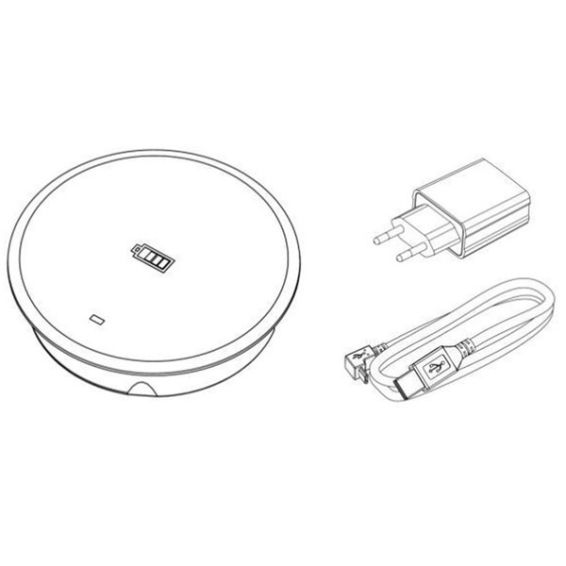Draadloze telefoon oplader incl. adapter