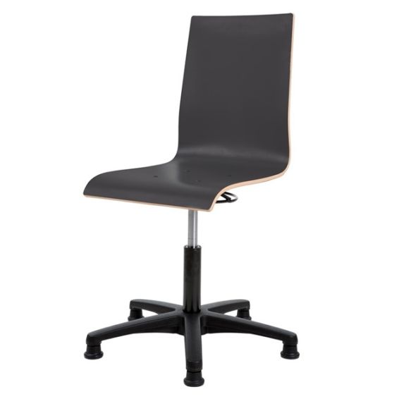 Onderwijsstoel HPL 160 antraciet