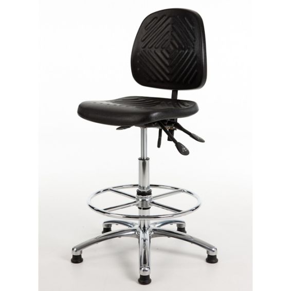 Werkplaatsstoel GMS 267 zithoogte 54 - 80 cm