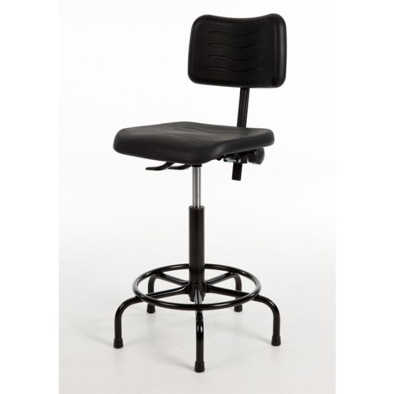 Werkplaatsstoel KM 200 zithoogte 52 - 72 cm