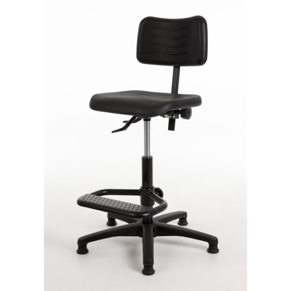 Werkplaatsstoel KM 267 zithoogte 54 - 80 cm