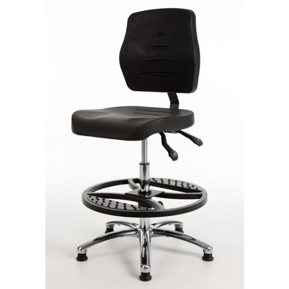 Werkplaatsstoel MAX 267 zithoogte 54 - 80 cm
