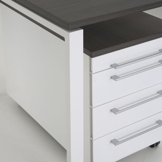 Huislijn Carré bureau inclusief Carré ladeblok