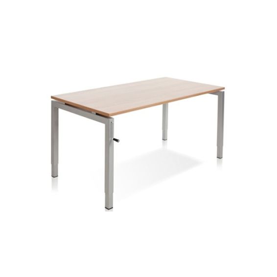 Lineaflex RS Ergo-4 slinger bureau 180x90cm - alu frame