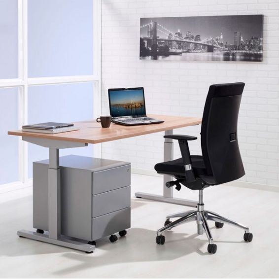 Start Pintado rechthoekbureau werkplek