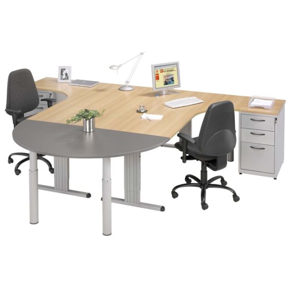 Start Torino rechthoekbureau 200 x 100 cm