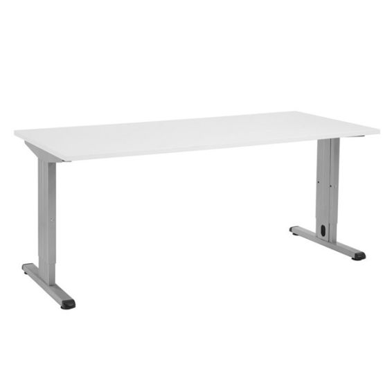 Start Torino rechthoekbureau 180 x 80 cm met wit blad