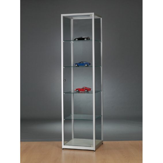 Vitrinekast WMS H500 aluminium