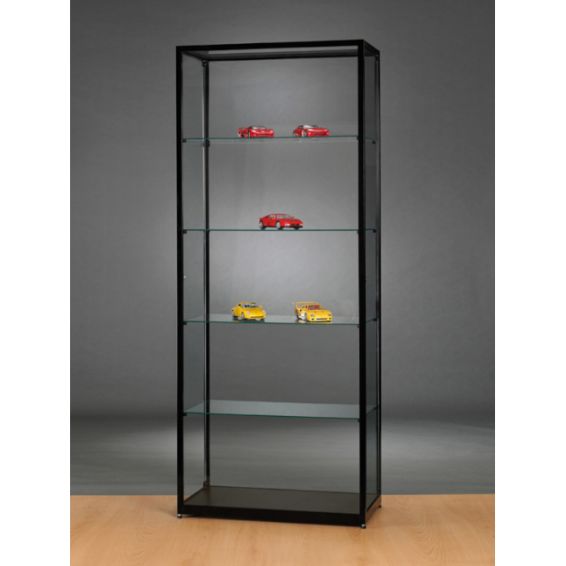 Vitrinekast WMS H800 zwart