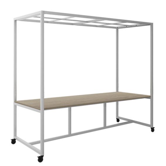 Kantinetafel DRIVE 240 cm breed en 75 cm hoog