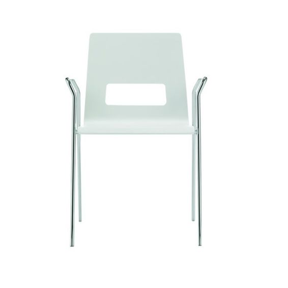 Design stoel Lucca 4-poots met armleggers