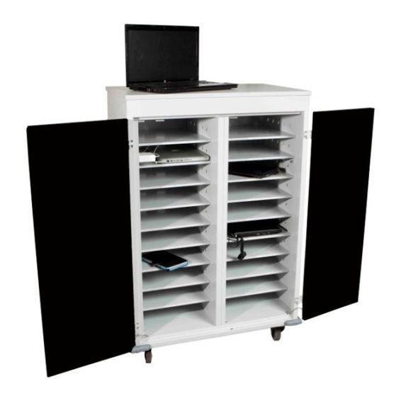 Laptopkast DRS met 20 compartimenten