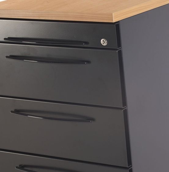 Huislijn Basic ladenblok type 05, 60 cm diep met 3 laden en een pennenlade.