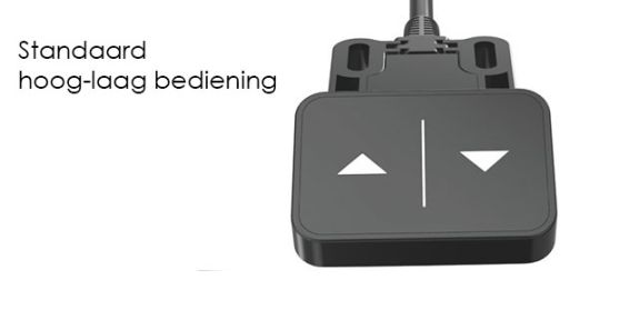 Bediening hoog-laag elektrisch verstelbaar bureau