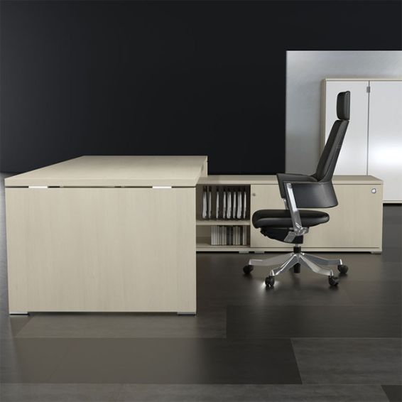 Directietafel TAK - kleur Light Acacia