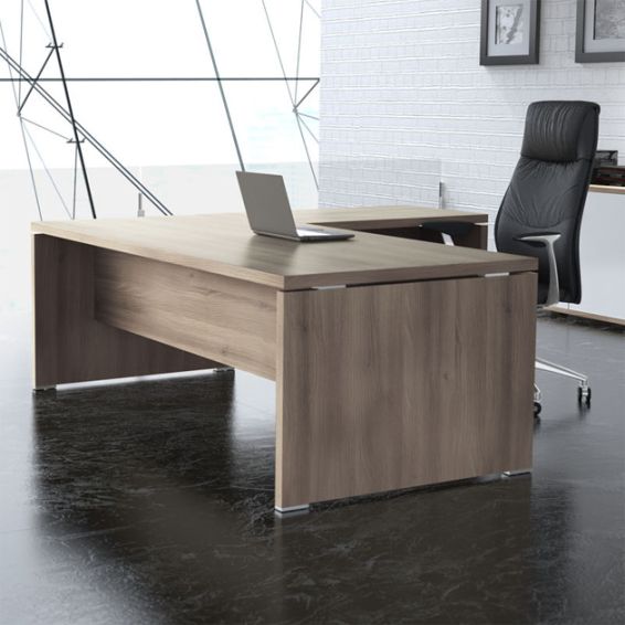 Directietafel TAK - kleur Dark Acacia