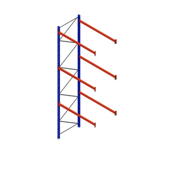 Tegometall palletstelling aanbouwsectie