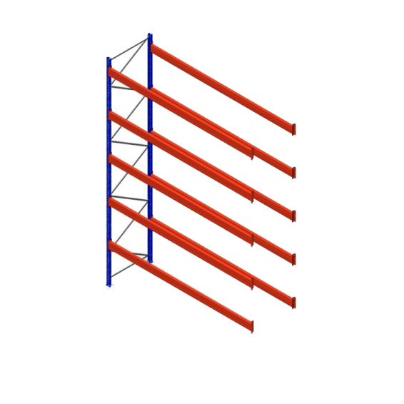 Tegometall palletstellingen aanbouwsectie
