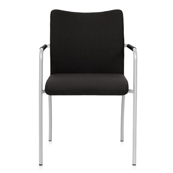 Stoel Alfa met 4-poots frame - hoge rug