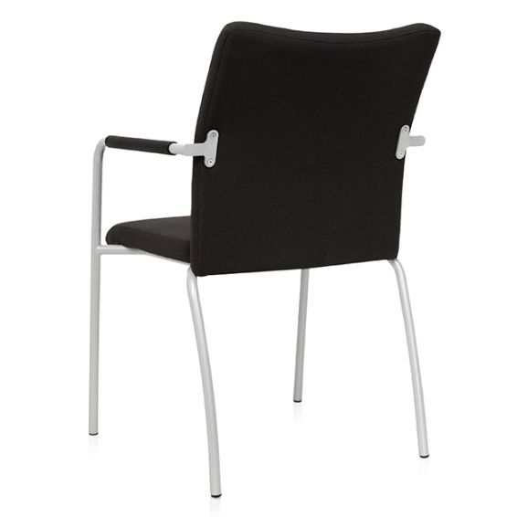 Stoel Alfa met 4-poots frame - hoge rug