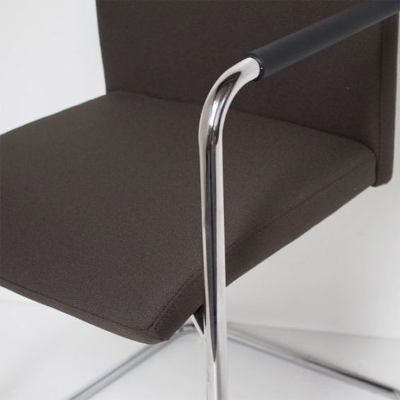 Stoel Alfa - hoge rug - sledeframe