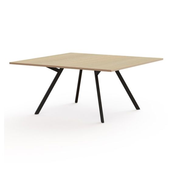 Multi Ratio Design vergadertafel Bridge vierkant 160 x 160 cm