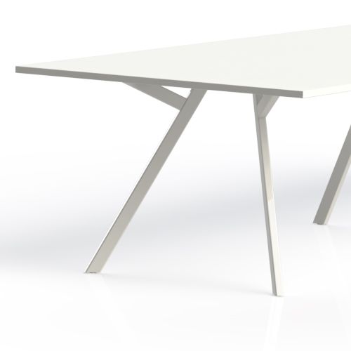 Multi Ratio Design vergadertafel Bridge vierkant 120 x 360 cm