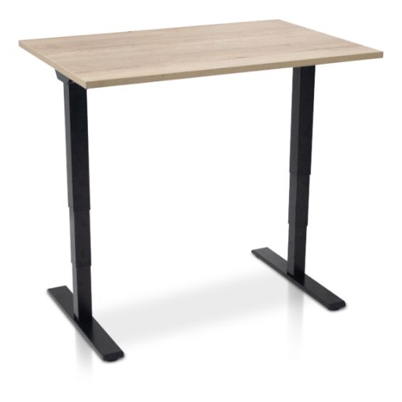 Thuiswerkset zit-sta bureau met ergonomische bureaustoel Comfort