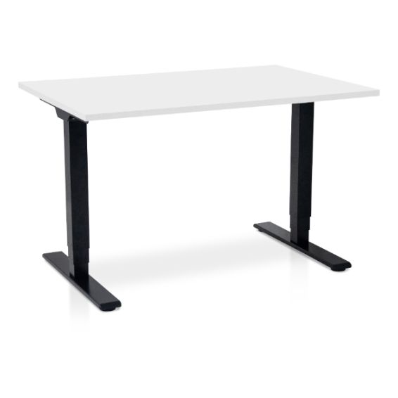 Thuiswerkset zit-sta bureau met ergonomische bureaustoel Comfort