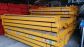 Tweedehands palletstelling Esmena ligger 2705x100x40mm, geel