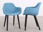 Crassevig Pola Round P/4W stoel