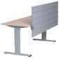 Akoestische scheidingswand 80 cm hoog