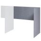 Akoestische scheidingswand U-opstelling aanbouw 140 cm hoog