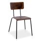 Stoel Veda dark oak 