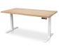 Zit sta bureau elektrisch Lineaflex MRC PRO massief eiken blad 160x80 cm