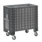 Groot volume bak op wielen, 400 liter