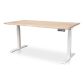 Zit sta bureau elektrisch Lineaflex MRC PRO massief eiken boomstam blad 140x80cm 