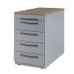 Ladenblok staand Basic 05 - 4 laden 44x60x75 cm