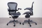 Bureaustoel Herman Miller Aeron Graphite zonder1