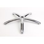Aluminium gepolijste kruisvoet (61 cm)