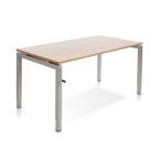 Lineaflex RS Ergo-4 slinger bureau 180 x 80 cm - aluminium frame
