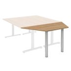 Start aanbouw Trapezium 160 cm breed en 80 cm diep