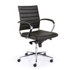 Design bureaustoel Lugo - zwart
