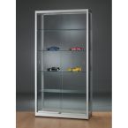 Vitrinekast WME H1000 aluminium